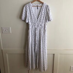 Anthropologie Katerina Dress Size L Textured Edition